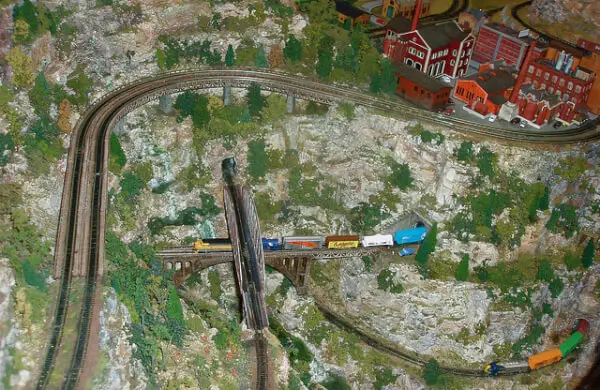 Model Train Hills