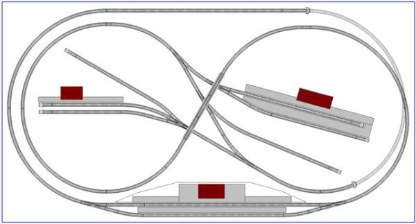 Fleischmann N 1 Track Plan 640