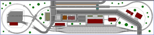 n scale railroad shelf layout plan